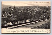 c1905 Looking Southwest From College Hill Easton  Pennsylvania P806 picture