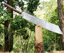 Custom Handmade Carbon Steel Blade Viking Machete Sword | Hunting Sword Camping picture