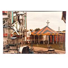Tilt-A-Whirl Ferris Wheel Photo 1980s Carnival Amusement Park Snapshot 80s B1995 picture