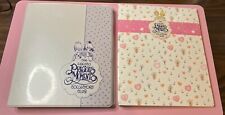2 Precious Moments Collectors Club Binders; TONS Inserts, Newsletters, Cards picture