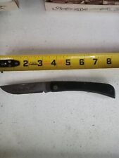 VINTAGE  1980s Case Black Sod Buster Pocketknife 2138 SS Pre Owned picture