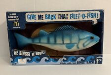 Frankie The Singing Fish McDonald's Give Me That Filet O Fish Gemmy 2009 - New picture