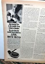 1970 Egberts House Blend Tobacco Blender Van DerZee Original Print Ad picture