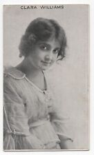 1920s Clara Williams Actress Card HORN CANDIES Movie Stars SILENT FILM Albany picture