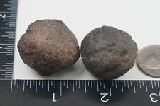 Moqui Marbles - Pair - 63g - PRE-BAN  (Shaman Stone, Sandstone Concretion) #rep1 picture
