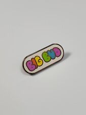 Big Bud Press Lapel Pin Los Angeles Based Clothing Label Multi-Color Lettering picture