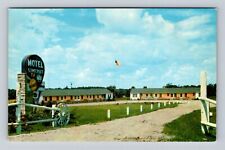 Somerset MI-Michigan, Motel Somerset, Advertising, Vintage Souvenir Postcard picture
