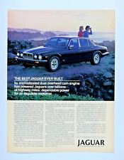 1985 Jaguar  XJ S Vintage Best Jaguar Ever Built Original Print Ad 8.5 x 11