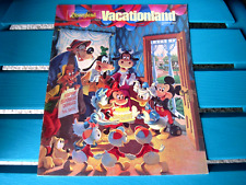 Vintage Disneyland Vacationland Magazine 1984 Donald Duck DISNEY Brer Fox Bear picture
