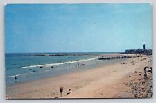 Brant Rock MA The Beach and Rock Vintage Postcard View 1960s picture