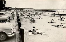 SUNBATHING CHESAPEAKE BEACH 1950s COLLECTION CHESAPEAKE BEACH RAILWAY M Postcard picture