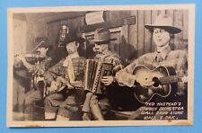Ted Hustead's Cowboy Orchestra Wall Drug South Dakota RPPC picture
