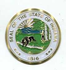 Medallion: Seal Of The State Of Indiana, (2