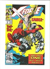 X-force #15 Marvel Comics (1992) Early App. Deadpool vs. Cable Liefield Capullo picture