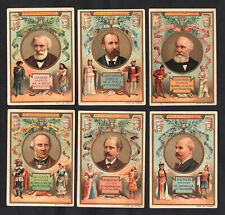 French Music Composers S406 Liebig Card Set 1884 Gounod Massenet Thomas Halevy picture