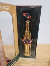 1996 Atlanta Olympics Coca-Cola Gold Bottle Limited Edition w Pin picture