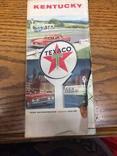 Vintage 1961 Texaco Road Map Louisville picture