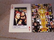 Mrs. Miniver Greer Garson Walter Pidgeon Teresa Wrigh Oscar Classic Playing Card picture
