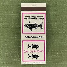 Vintage Matchbook Erik’s Seafood Grotto Lahaina Maui Hawaii Matches Unstruck picture