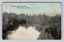 Murray UT-Utah, Cottonwood Creek Scenic View, Antique, Vintage Postcard picture