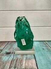Andara Crystal Rough New Surface Dark Aqua Blue 1480gr with base for Decoration picture