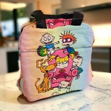 NEW Nickelodeon Rugrats Colorful Lunchbox Retro 90's Y2K Bag Insulated Canvas picture
