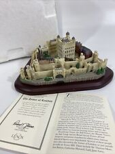 Lenox (1995) Tower of London - Great Castles of the World Wooden Base Statue COA picture