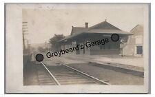 RPPC DL&W LACKAWANNA Railroad Train Station NEW MILFORD PA Real Photo Postcard picture