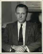 1959 Press Photo William T. Lhamon, of Houston State Psychiatric Institute picture