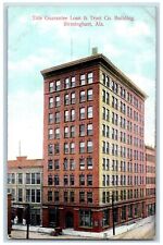 Birmingham Alabama AL Postcard Title Guarantee Loan Trust Building c1910 Vintage picture