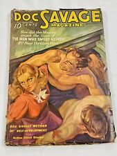 Original Doc Savage April 1936 Pulp Magazine- Men Who Smiled No More- Vol. 7 #2 picture