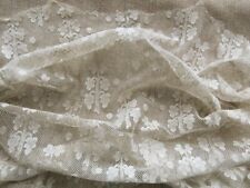 Fine Antique Lace Remnant - Really Special Leaver Lace - 17