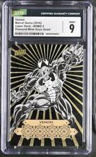 Venom Quad Diamond Card /5 2016 Marvel Gems Upper Deck CGC 9.0  A TRULY RARE GEM picture