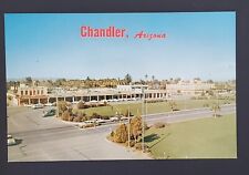 Chandler Arizona the Five Star City Aerial View Old station Wagon Unposted PC picture