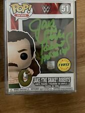 Jake The Snake Signed Chase Funko Pop With Case picture