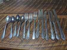 Vtg 13 PIECES FLATWARE STAINLESS STEEL  picture