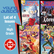 YOUNG JUSTICE Lot of 4 issues — HIGH GRADE NM — DC COMICS Cartoon Network 2011 picture