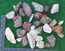 3lb Lot Mix Samples specimens minerals Stone Rough quartz jasper Science rocks  picture