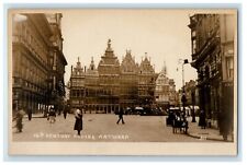 c1920's 16th Century Houses Antwerp Belgium RPPC Photo Unposted Vintage Postcard picture