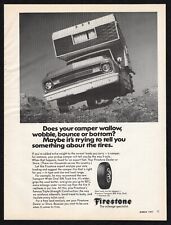 1971 Firestone Mileage Specialist Camper Wallow Wobble Bounce Bottom Print Ad picture