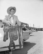 American Cowboy & Rodeo Champion Casey Tibbs c1950s 6 Old Photo picture