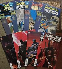 Deathstroke Vs Batman: (1991) 6-9 Mike Zeck Covers (2016) 30 31 34 37- $2 Each picture