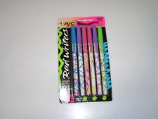 Vintage BIC Wavelengths Rad Writers 1991 Pack of 6 SEALED Made in USA Deadstock picture
