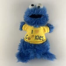 1982 plush “I ❤️ Cookies” Cookie Monster Applause Knickerbocker Toy Sesame St picture