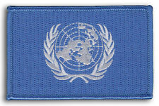 United Nations UN Flag Patch 3 1/4