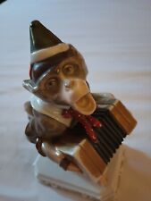 Antique  Karl Ens Volkstedt Porcelain Monkey With Accordion Figure Fabulous  picture