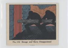 1937 Dick Tracy Caramels R41 Stooge and Steve Disappointed #132 0q4x picture