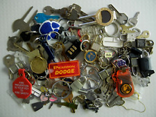 Old Keys, Key Chains, Locks...Vintage Odd Lot as pictured picture