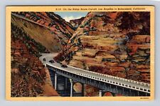Los Angeles CA-California, On the Ridge Route Cut Off, Antique Vintage Postcard picture