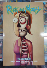RICK AND MORTY VOLUME #3 (2016) - NEW UNREAD - SOFT COVER TPB ONI VARIANT picture
